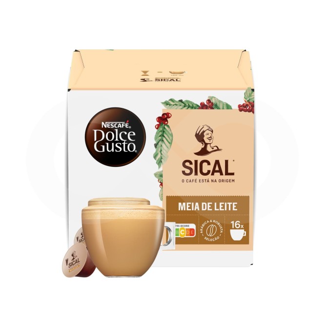 SICAL® Capsules Dolce Gusto Lait Demi-salé 16 u.