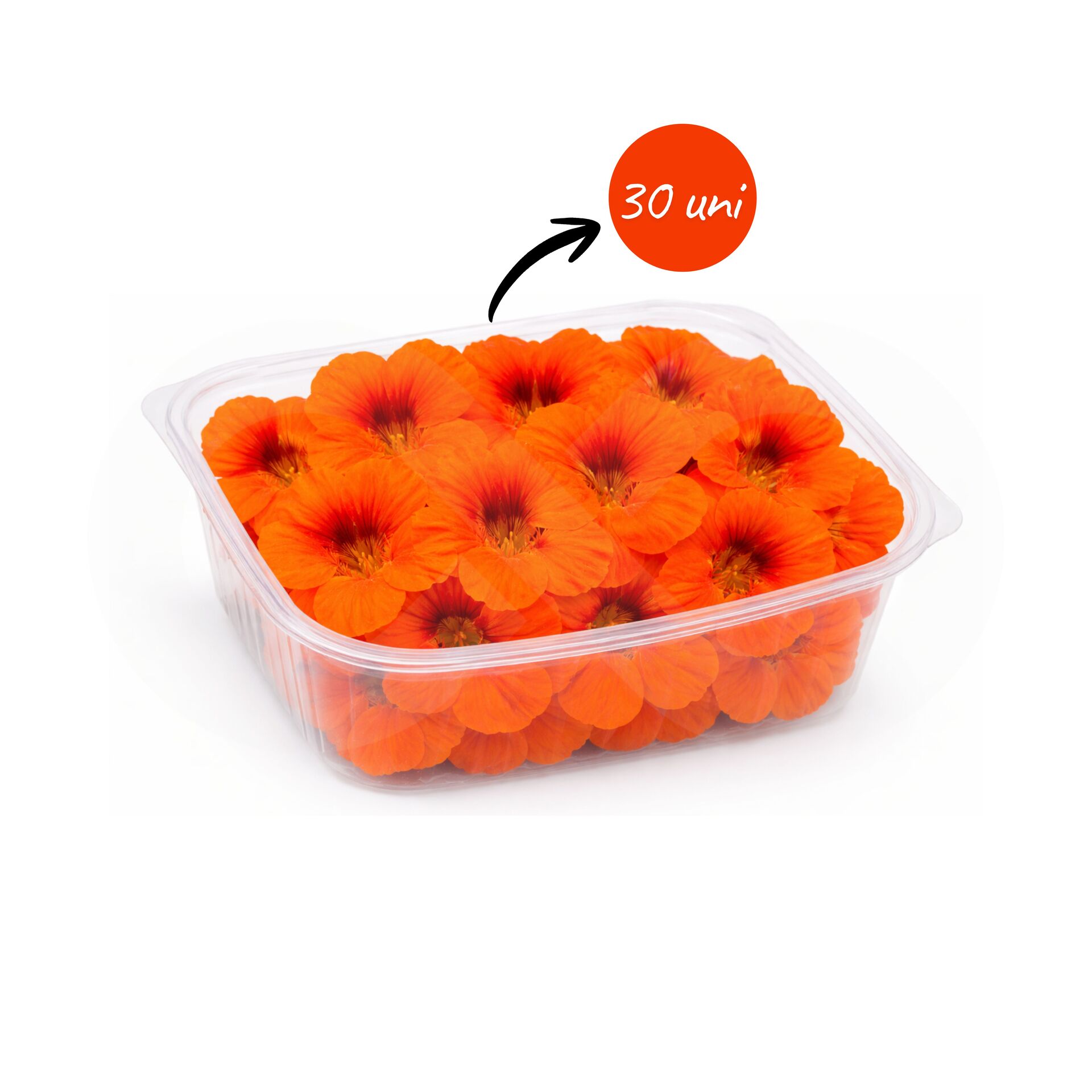 MERCEARIA DU CHEF® Nasturtium Flower 25 pcs