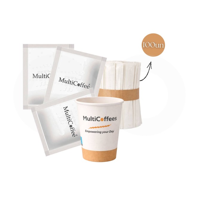 MULTICOFFEES® Kit Office 100 Eenheden