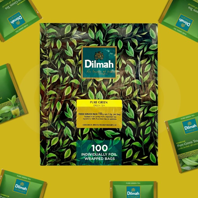 DILMAH� Ch� Pure Green 100 un.