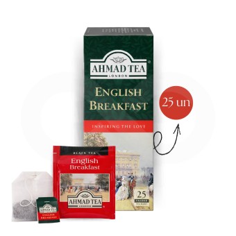 AHMAD TEA� Ch� English Breakfast 25 un.