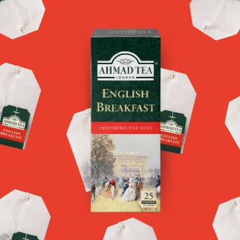AHMAD TEA� Ch� English Breakfast 25 un.