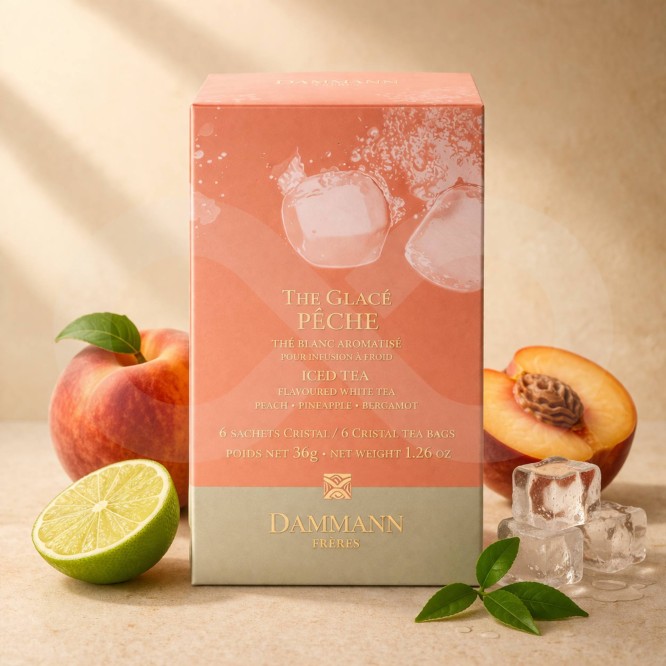 DAMMANN FRÈRES® Tee Thé Glacé Pêche 6 Stk.