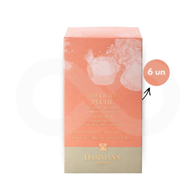 DAMMANN FRÈRES® Tee Thé Glacé Pêche 6 Stk.
