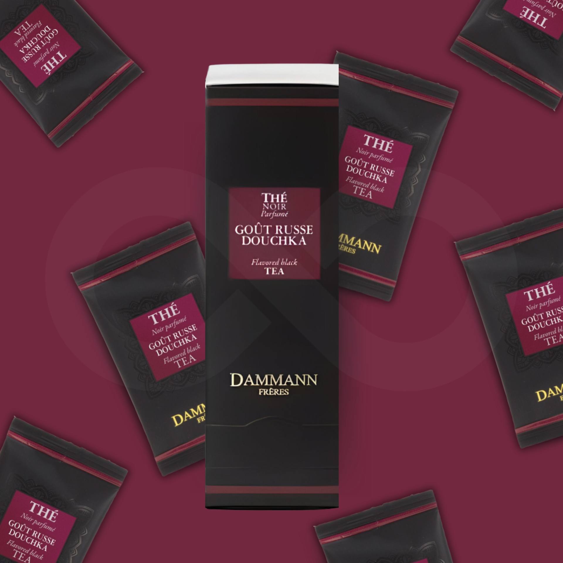 DAMMANN FRÈRES® Chá Gout Russe Douchka 24 un.