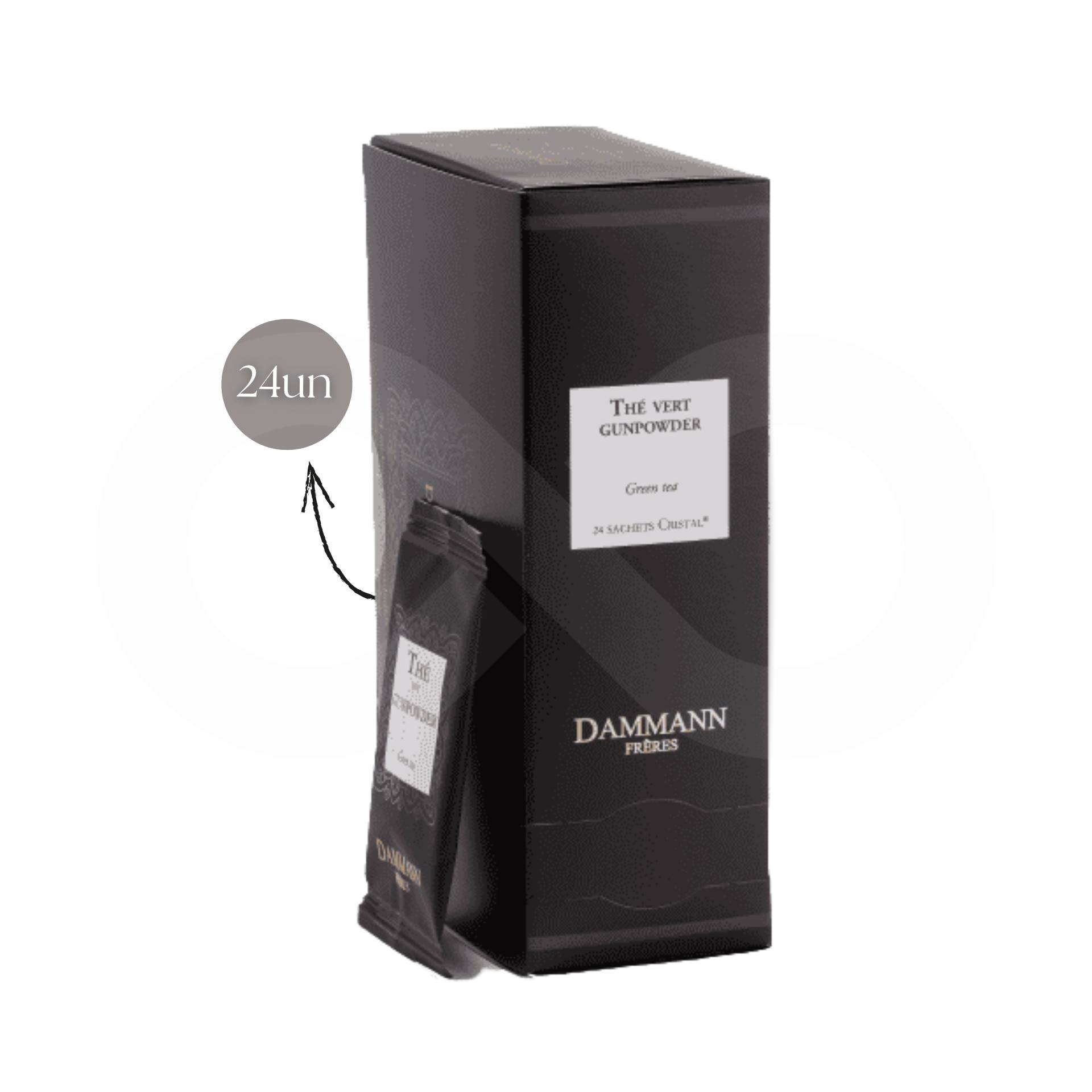 DAMMANN FRÈRES® Chá Gunpowder 24 un.