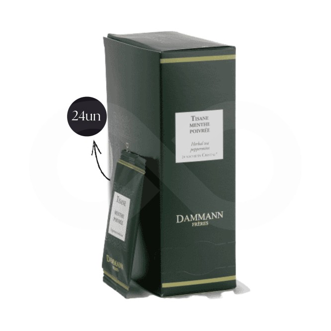DAMMANN FR�RES� Tee Menthe Poivr�e 24 Stk.