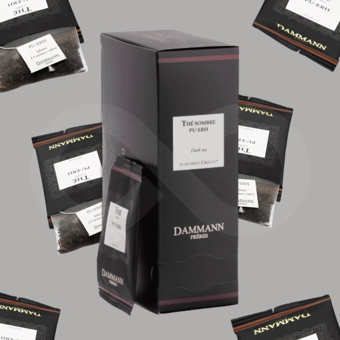 DAMMANN FRÈRES® Chá Pu-Erh 24 un.