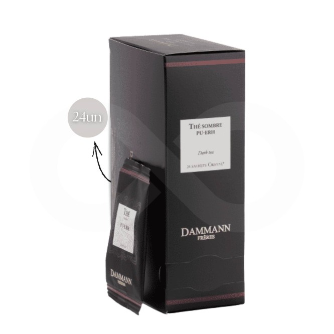 DAMMANN FRÈRES® Chá Pu-Erh 24 un.