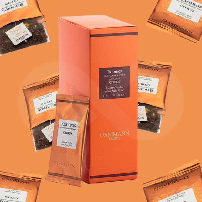 DAMMANN FR�RES� Herbata Rooibos Citrus 24 szt.