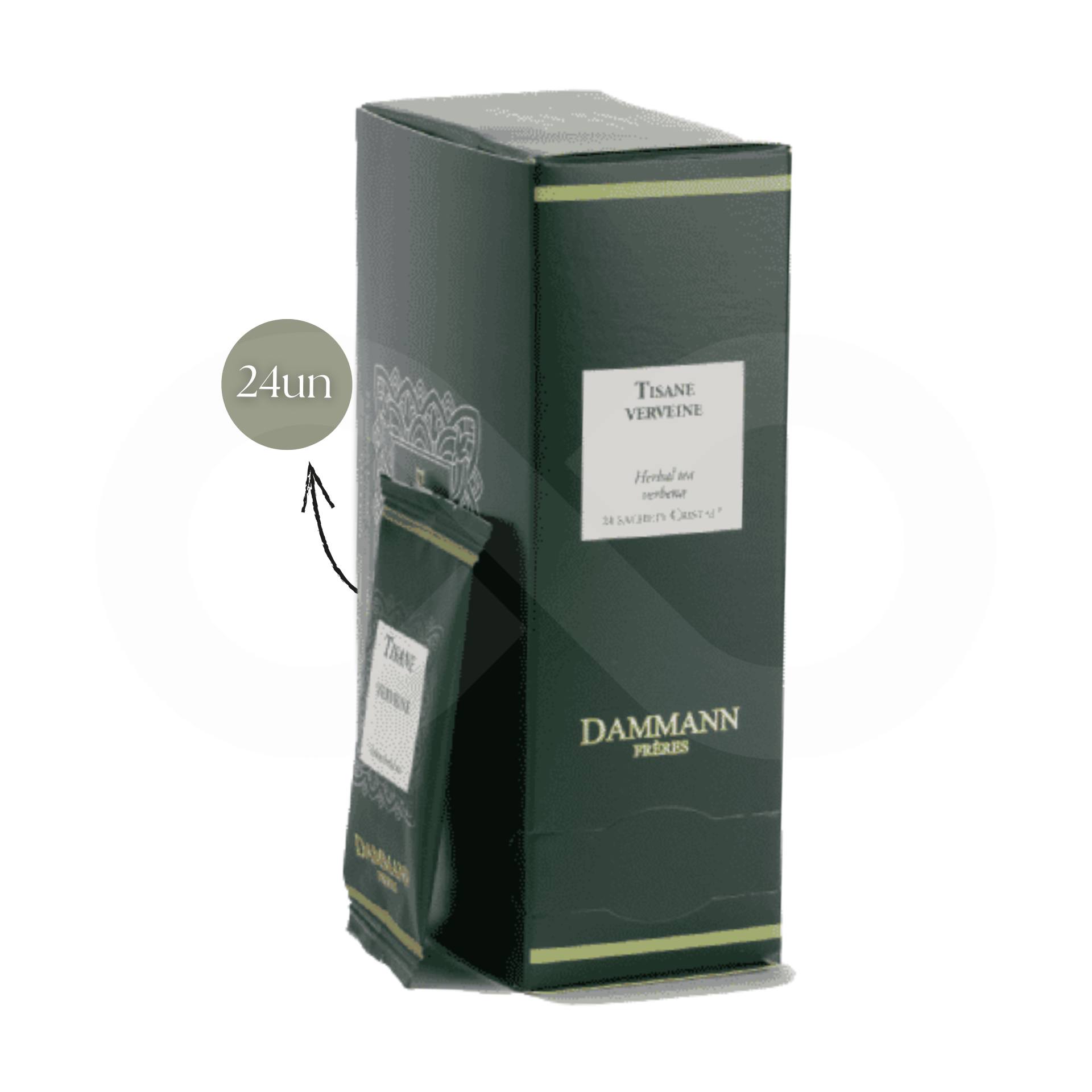 DAMMANN FRÈRES® Chá Verveine 24 un.