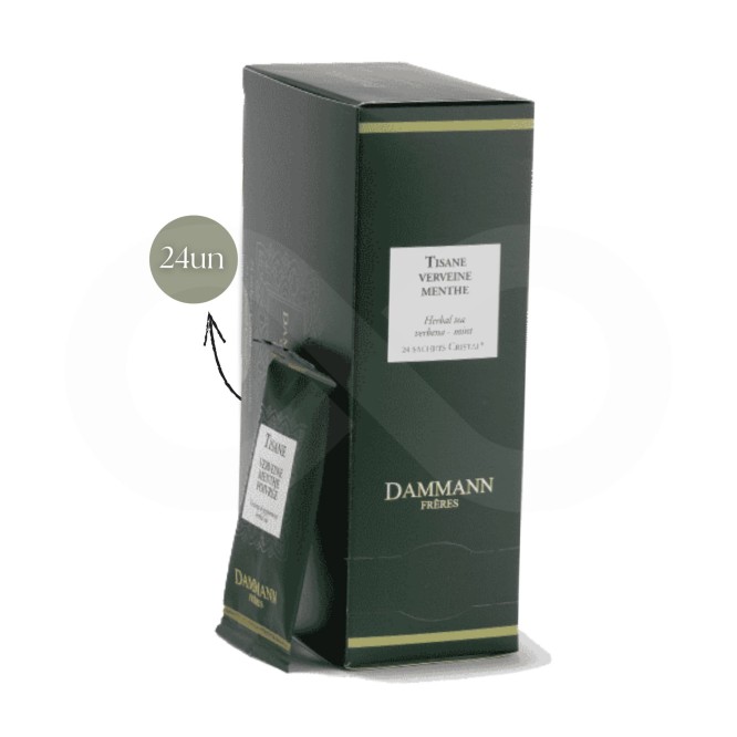 DAMMANN FRÈRES® Chá Verveine Menthe 24 un.