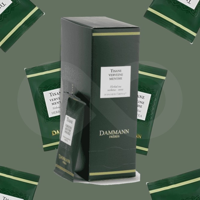 DAMMANN FRÈRES® Chá Verveine Menthe 24 un.