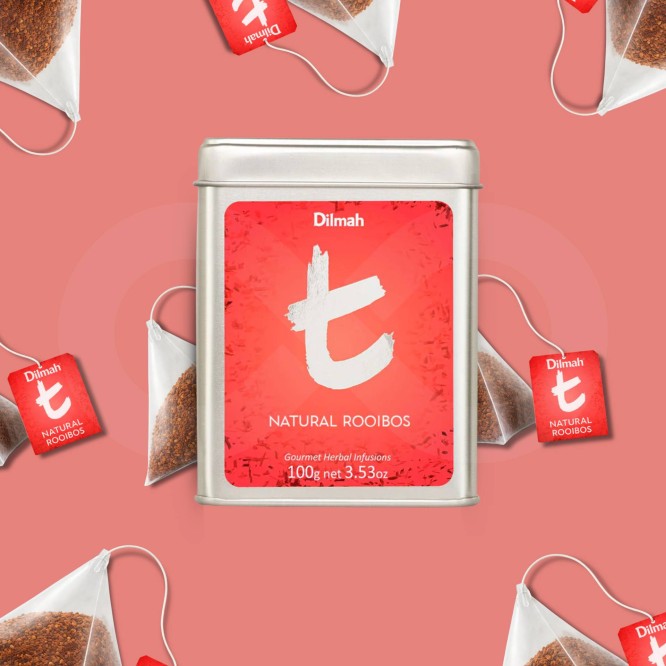 DILMAH® Thee Natural Rooibos 100 st.