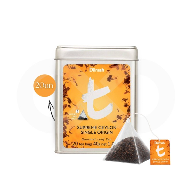 DILMAH� Tea Supreme Ceylon Single Origin 20 un.