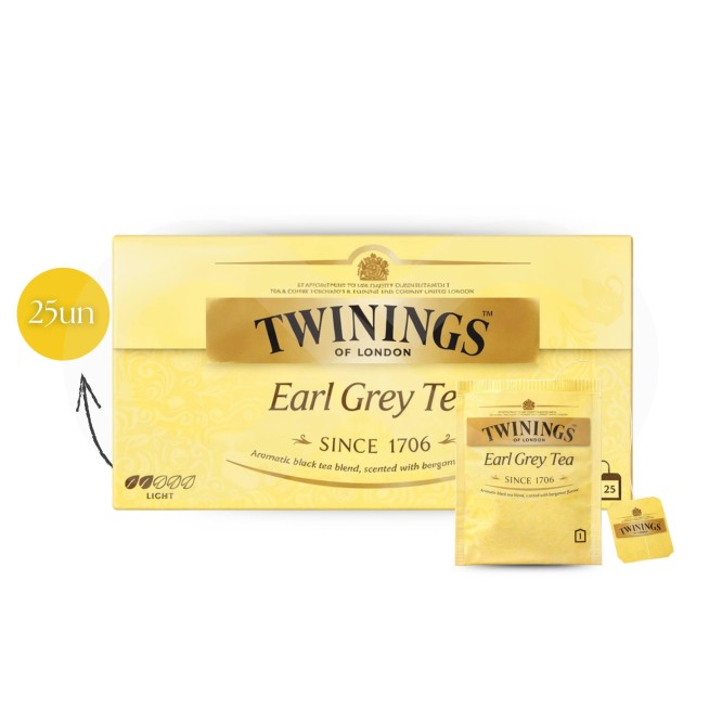 TWININGS® Tè Earl Grey 25 pz.