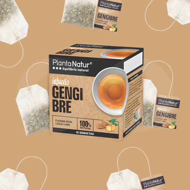 PLANTANATUR® Tè Zenzero 10 pz.
