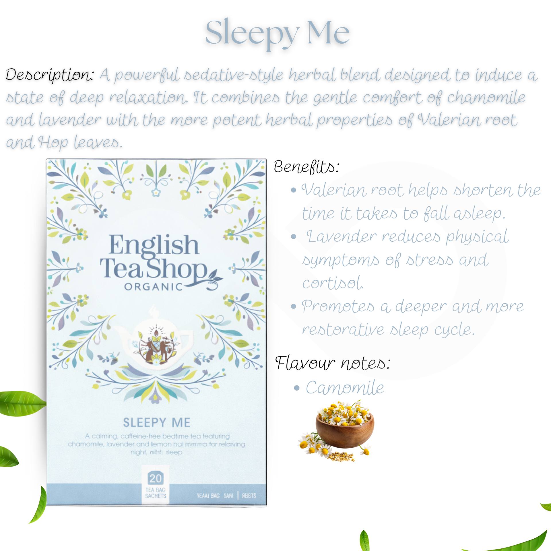 ENGLISH TEA SHOP® Tee Sleepy Me 20 Stk.