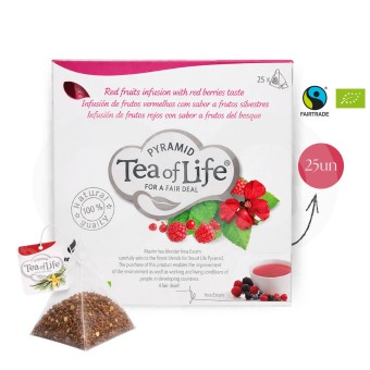 TEA OF LIFE� Ch� Frutos Vermelhos 25 un.