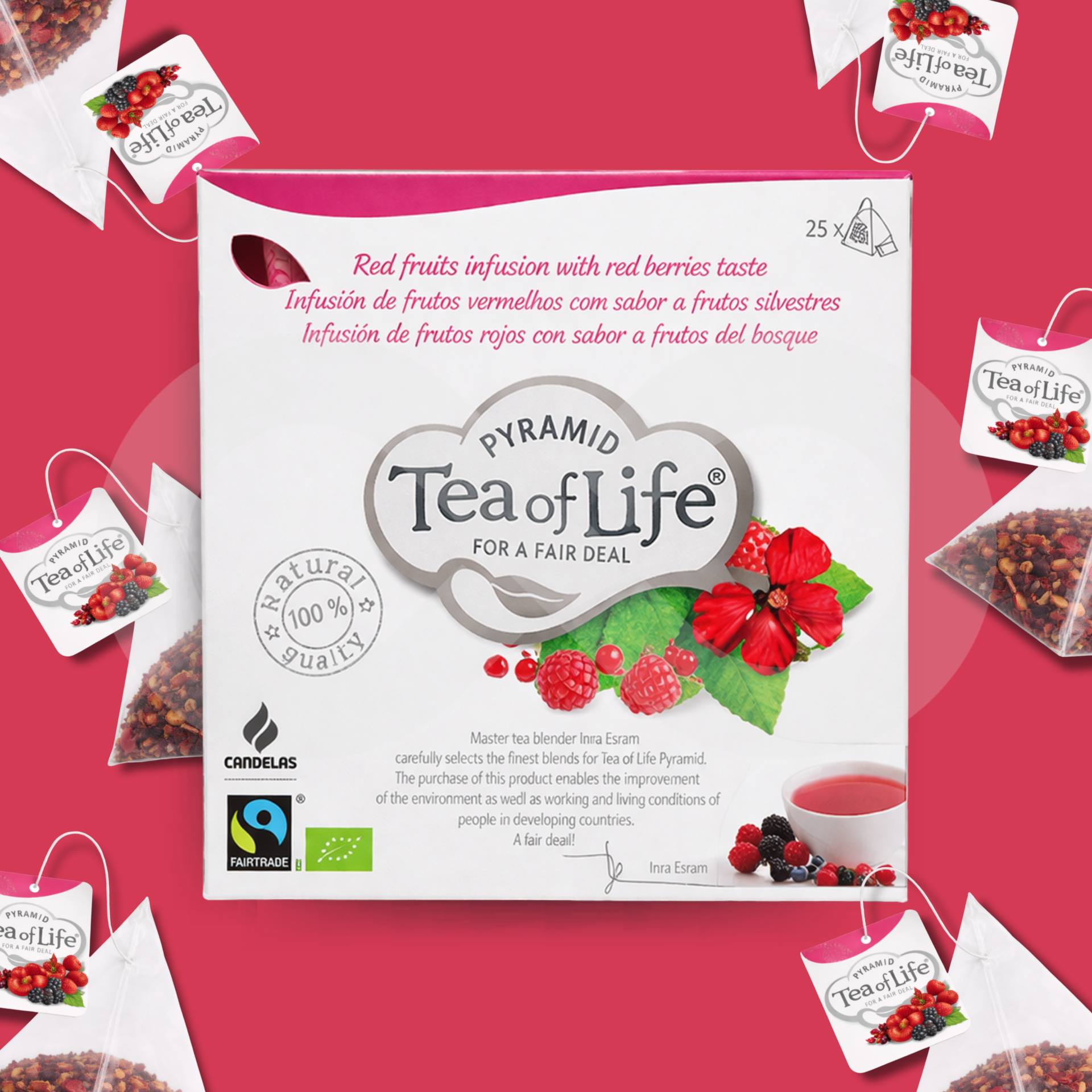 TEA OF LIFE® Tè Frutti Rossi 25 pz.