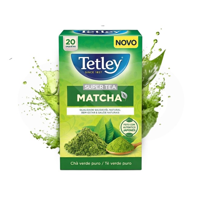 TETLEY® Tea Matcha 20 un.