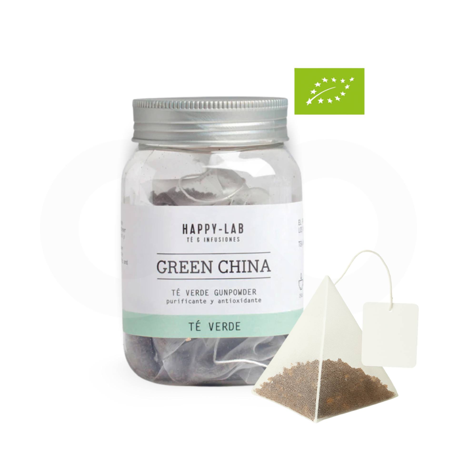 HAPPY-LABŪ Tea Green China 14 un.