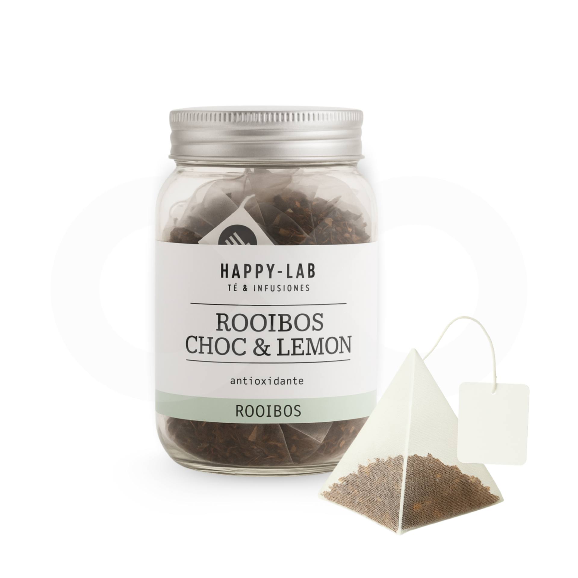 HAPPY-LABŪ Tea Rooibos Choc & Lemon 14 un.
