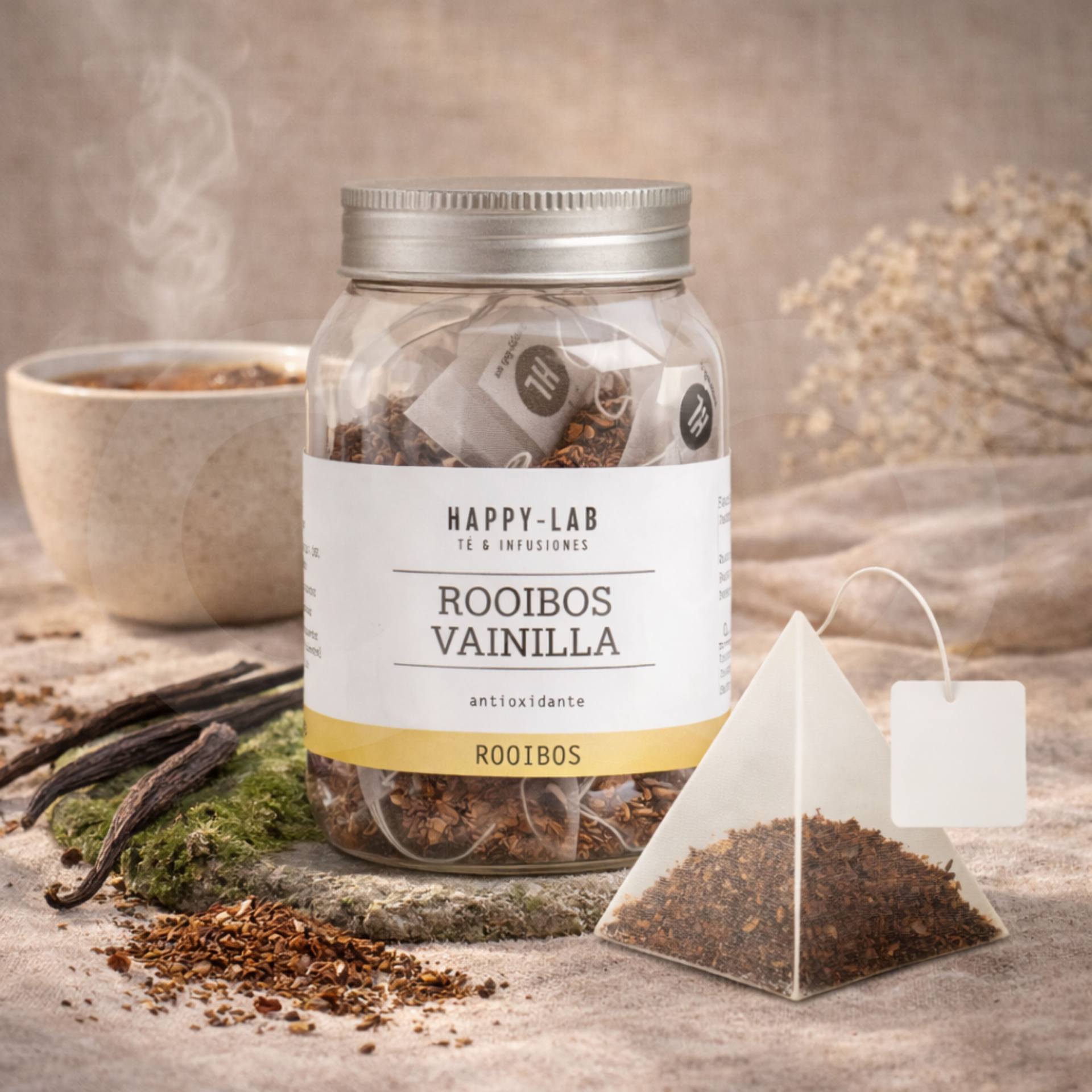 HAPPY-LABŪ Tea Rooibos Vanilla 14 un.