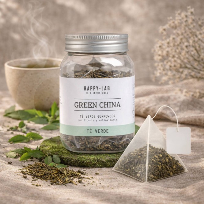 HAPPY-LAB� Thee Green China 14 st.