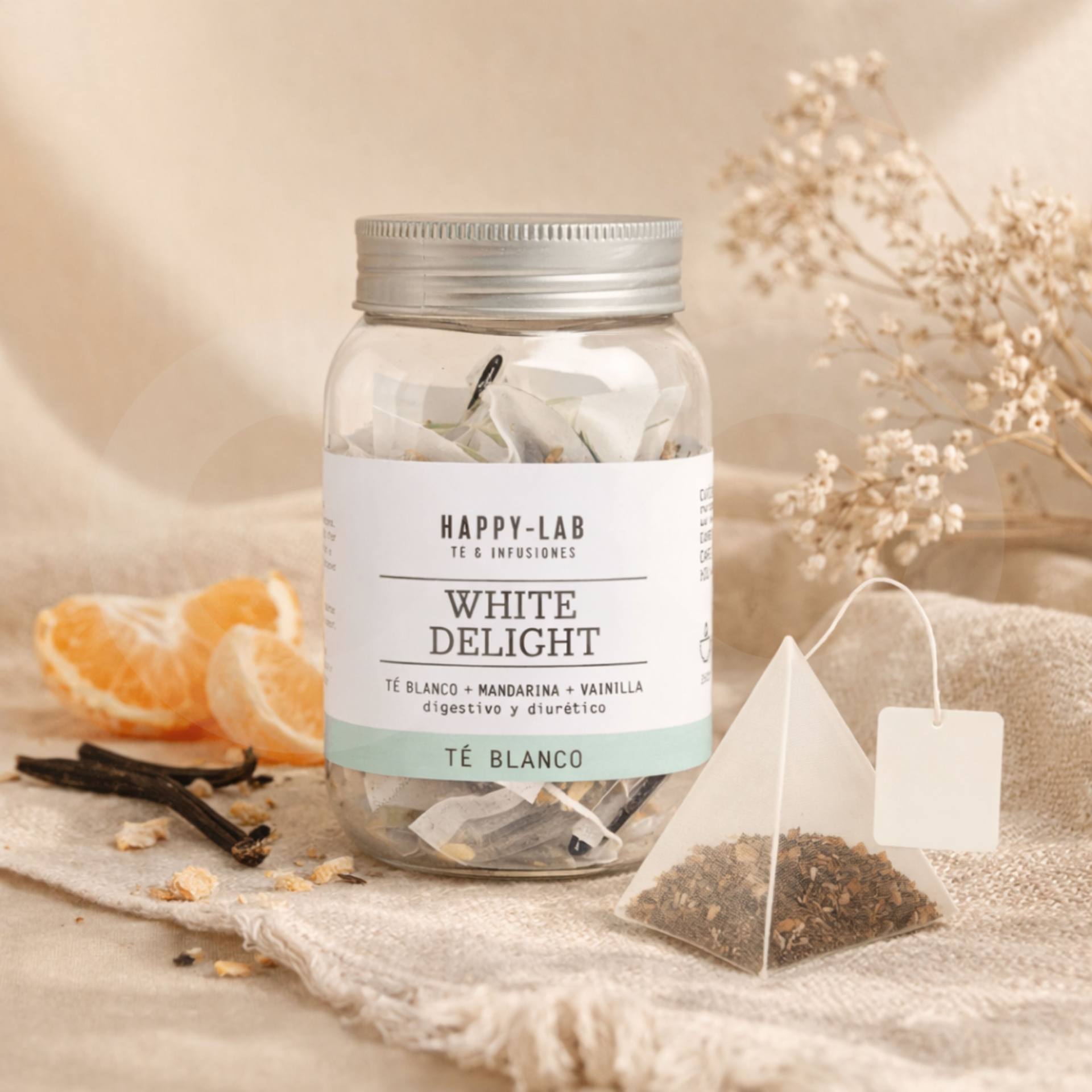 HAPPY-LABŪ Tea White Delight 14 un.
