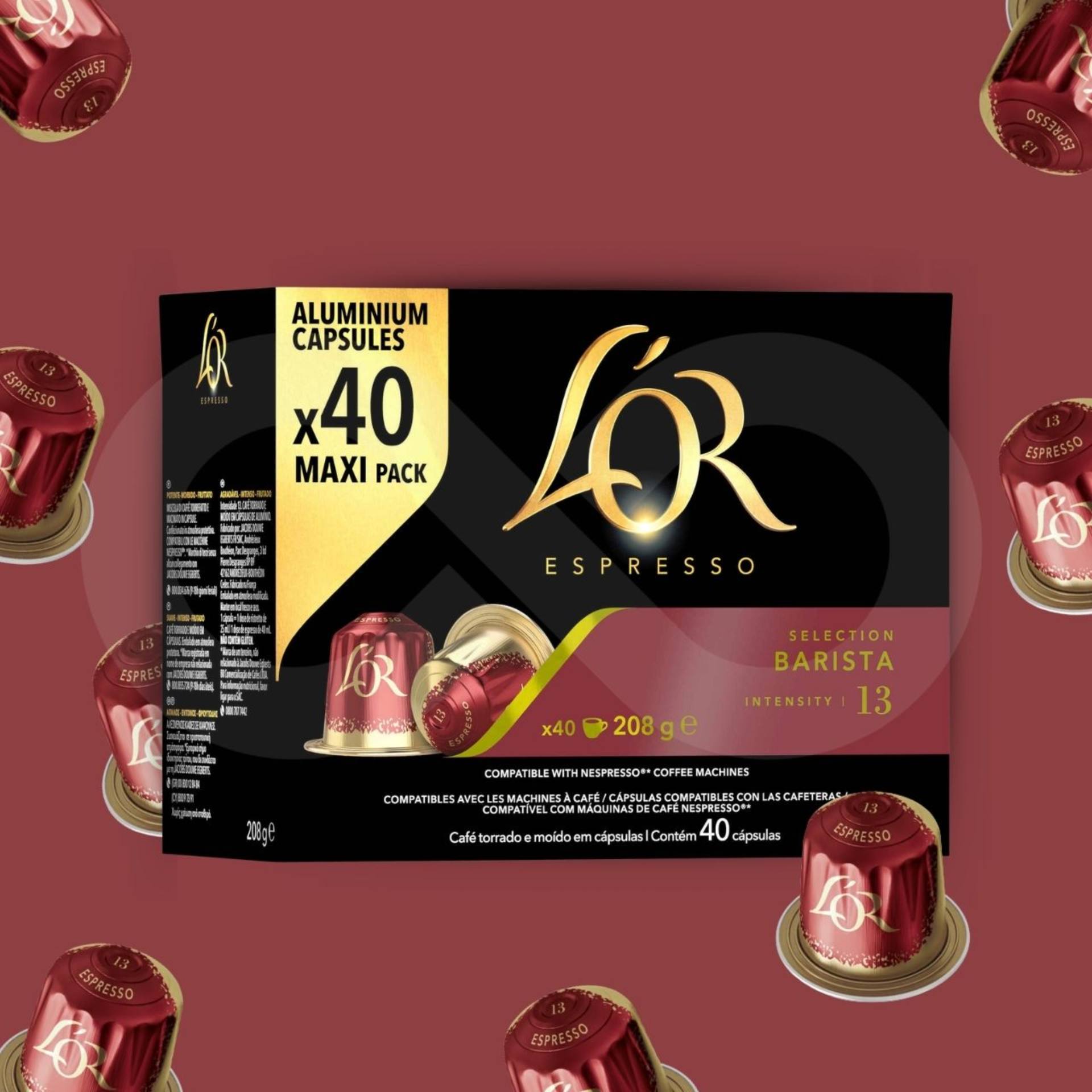 L´OR® Capsules Nespresso Barista 40 u.