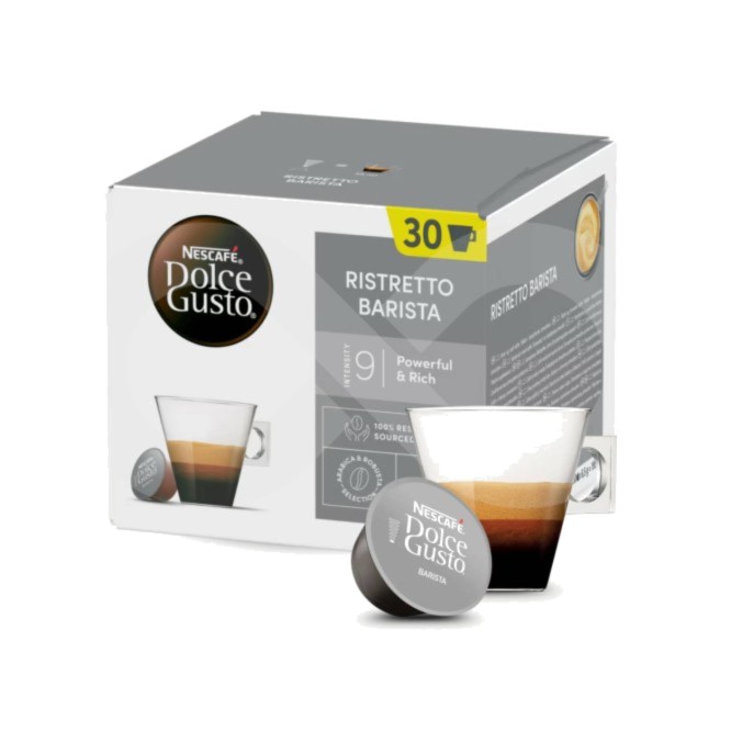 DOLCE GUSTO® Cápsulas Dolce Gusto Ristretto Barista 30 un.