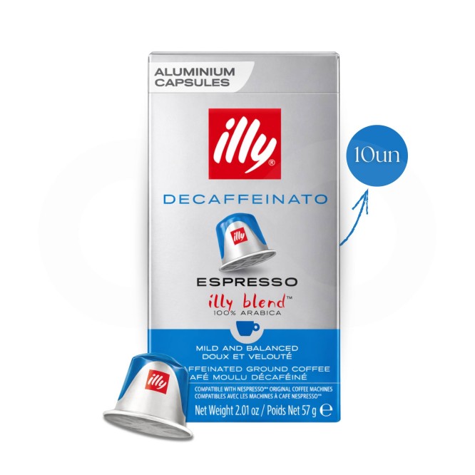 ILLY® Nespresso Capsules Decaf 10 un.