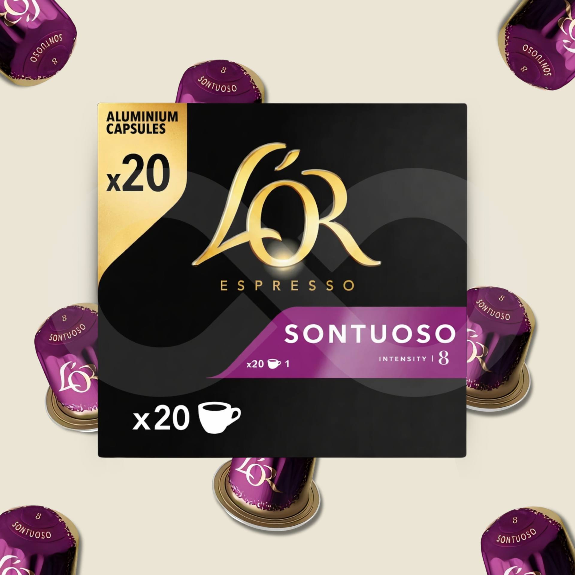 L´OR® Capsule Nespresso Sontuoso 20 pz.