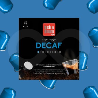 BEIRA DOURO® Capsules Nespresso Decaf 25 u.
