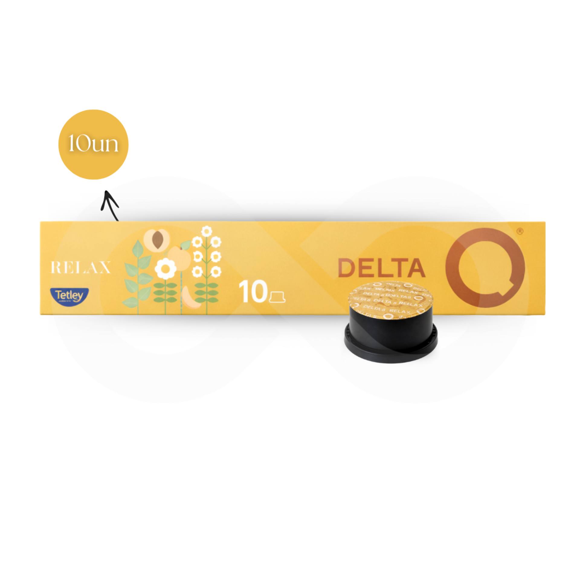 DELTA Q® Cápsulas Delta Q Relax 10 un.