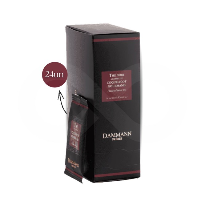 DAMMANN FRÈRES® Té Coquelicot Gourmand 24 uds.