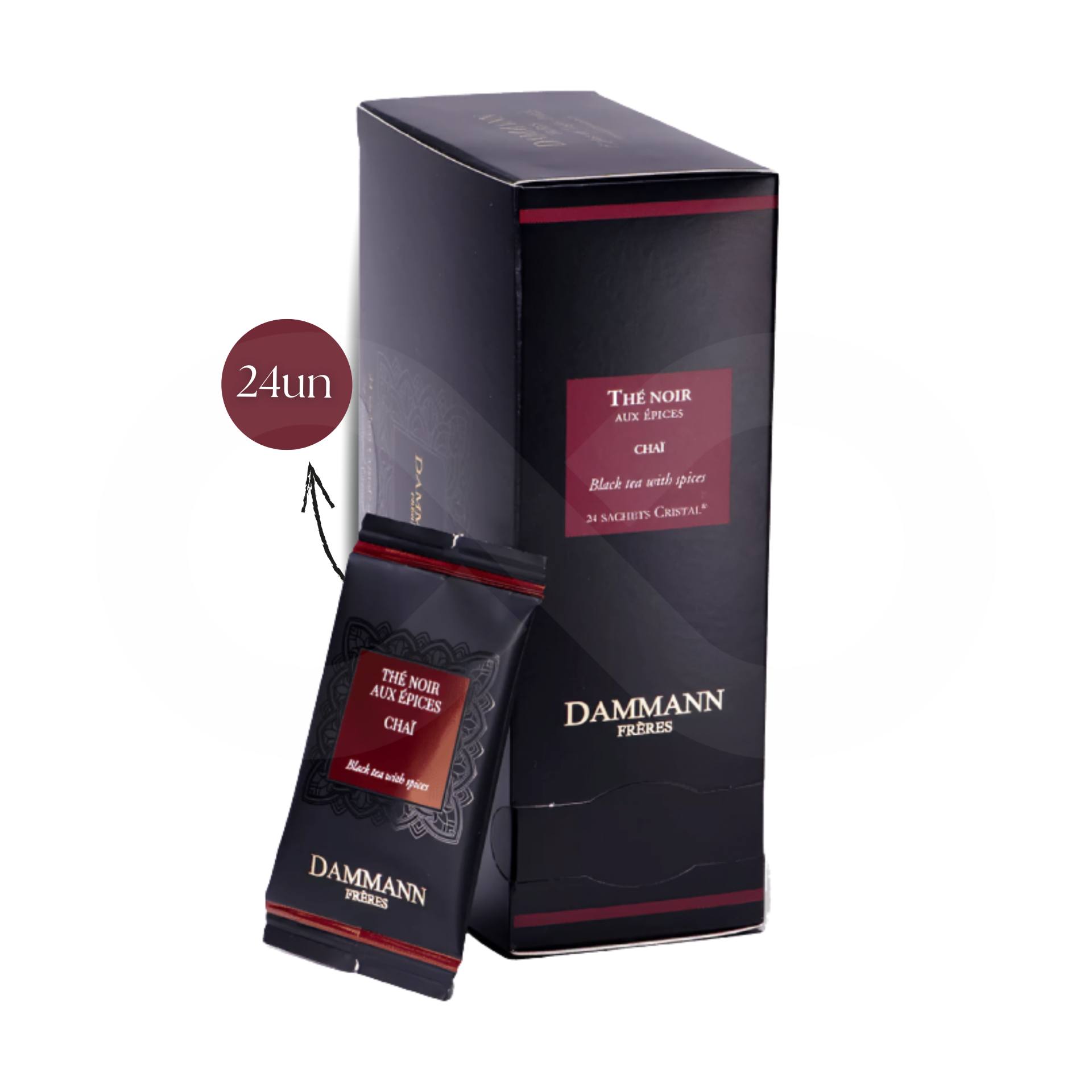 DAMMANN FRÈRES® Té Chaï Aux Épices 24 uds.