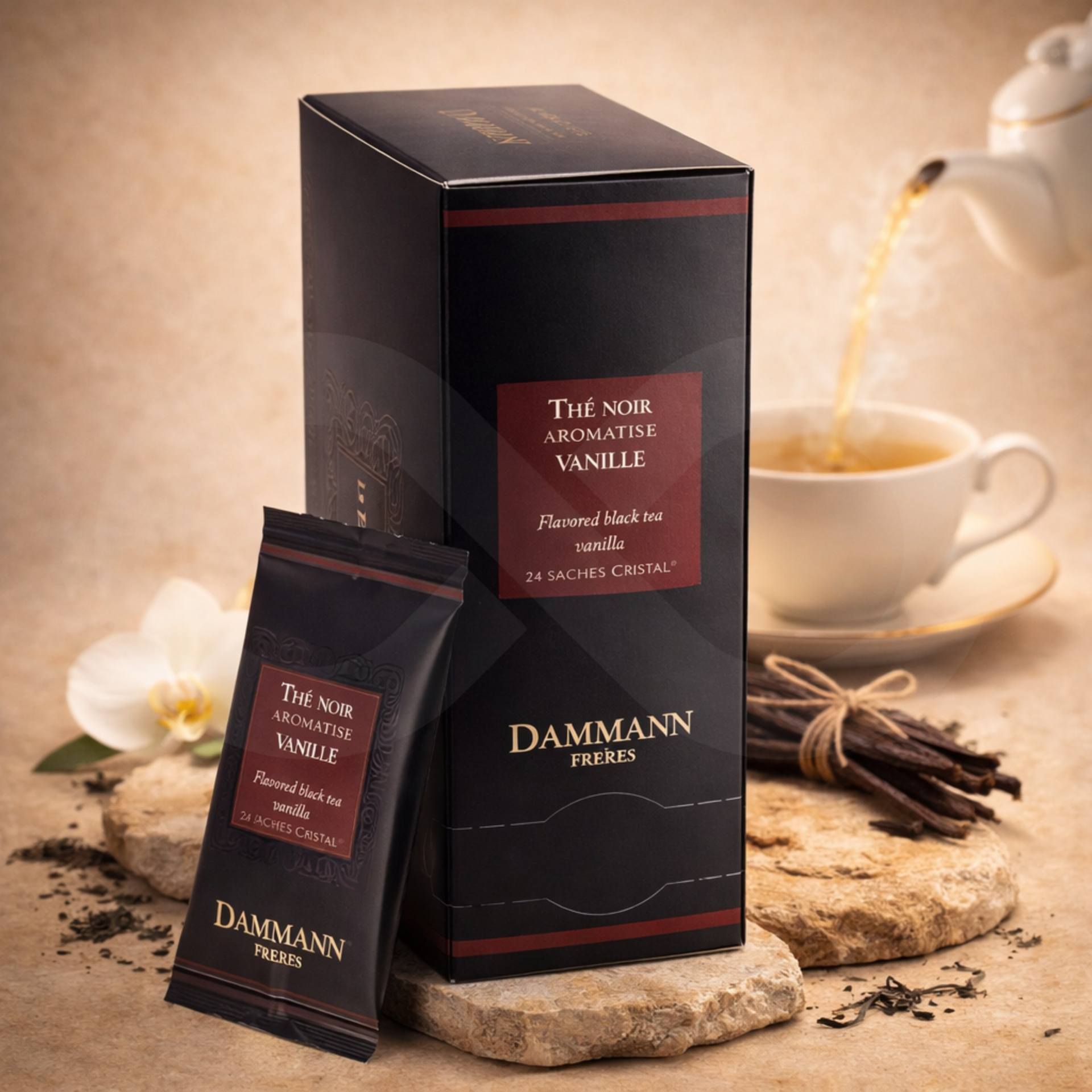 DAMMANN FRÈRES® Té Vanille 24 uds.