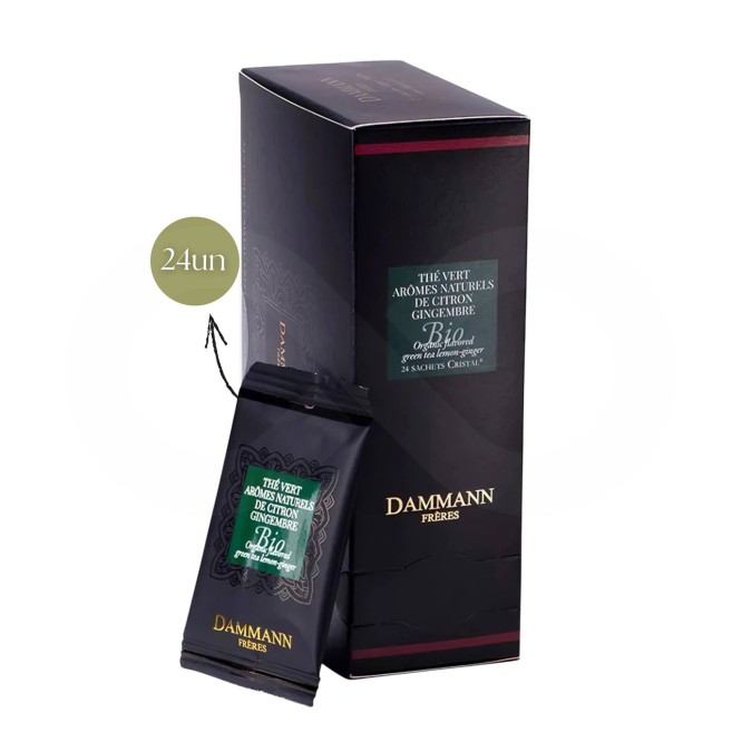 DAMMANN FR�RES� T� Ar�mes Citron Gingembre Bio 24 uds.