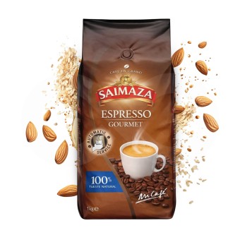 SAIMAZA� Caf� em Gr�o Espresso Gourmet 1kg