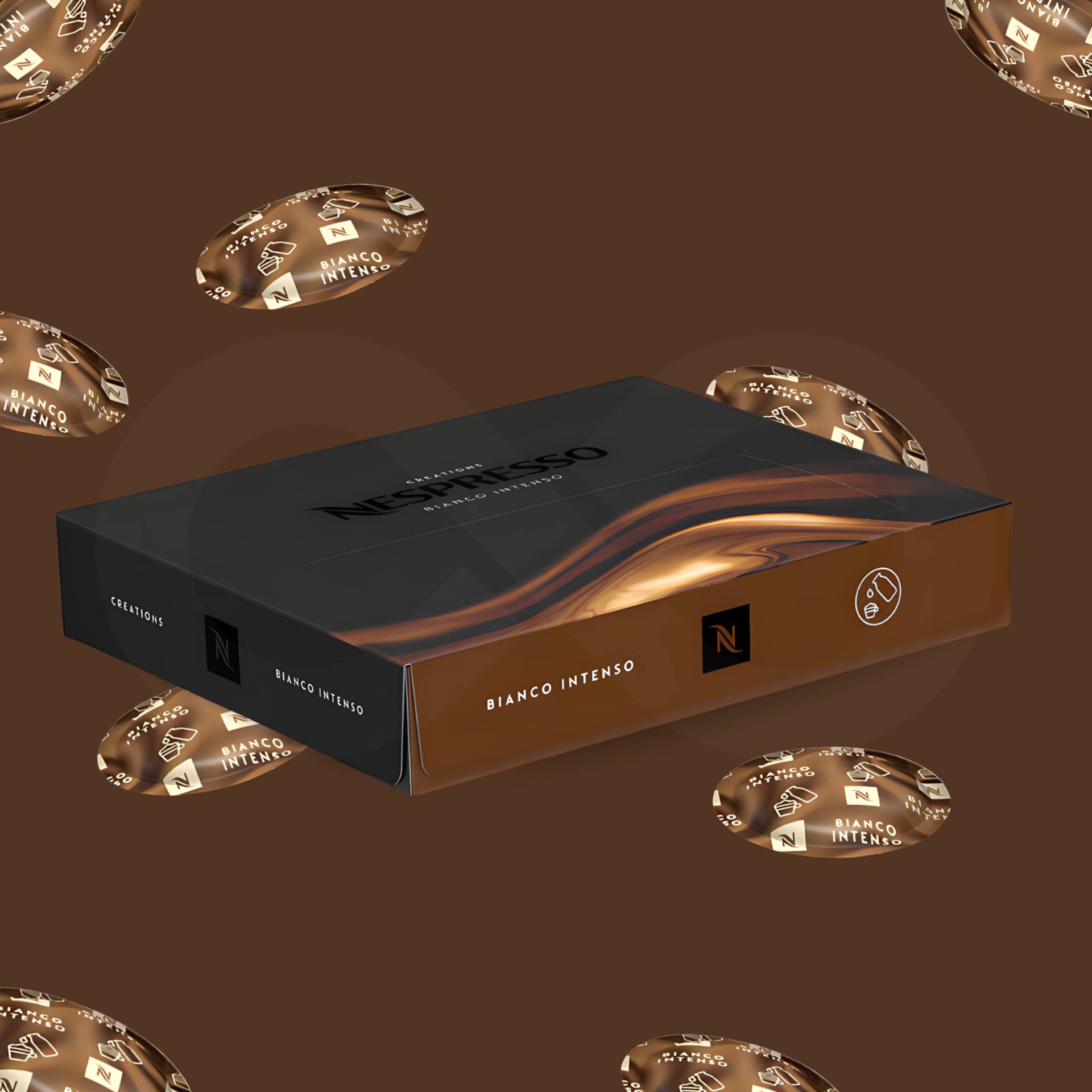 NESPRESSO Pro® Kapsulki Pro Bianco Intenso 50 szt.