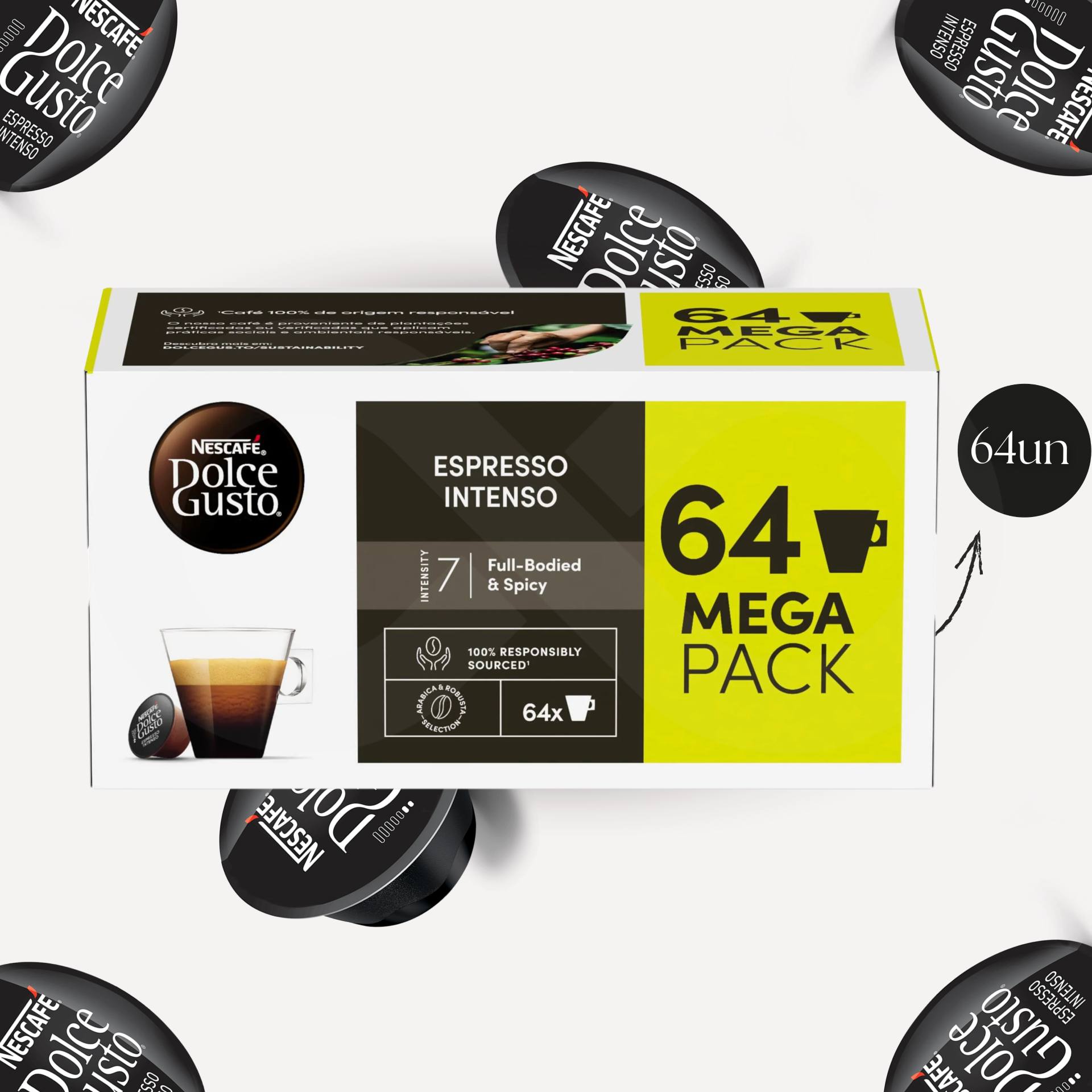 DOLCE GUSTO® Capsules Dolce Gusto Espresso Intenso 64 u.