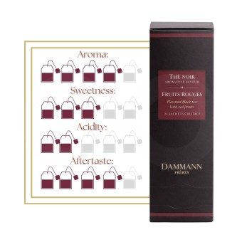 DAMMANN FR�RES� T� 4 Fruits Rouge 24 uds.