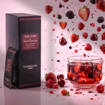 DAMMANN FR�RES� T� 4 Fruits Rouge 24 uds.