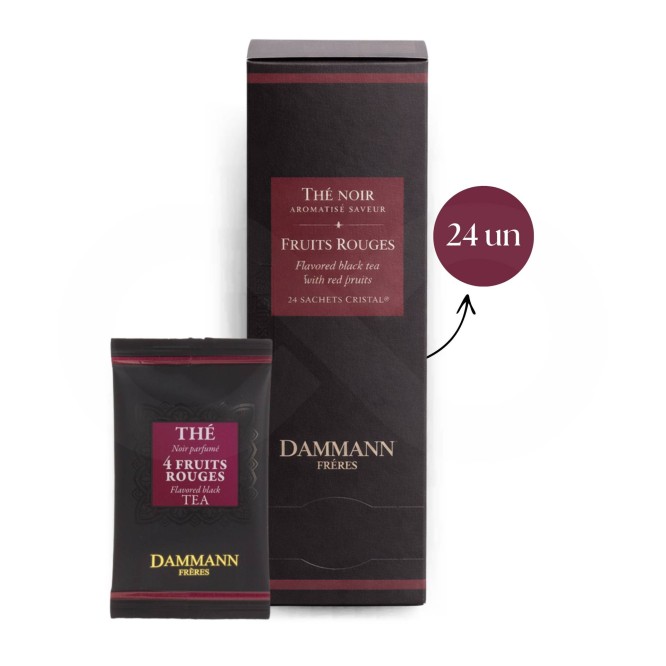 DAMMANN FR�RES� T� 4 Fruits Rouge 24 uds.