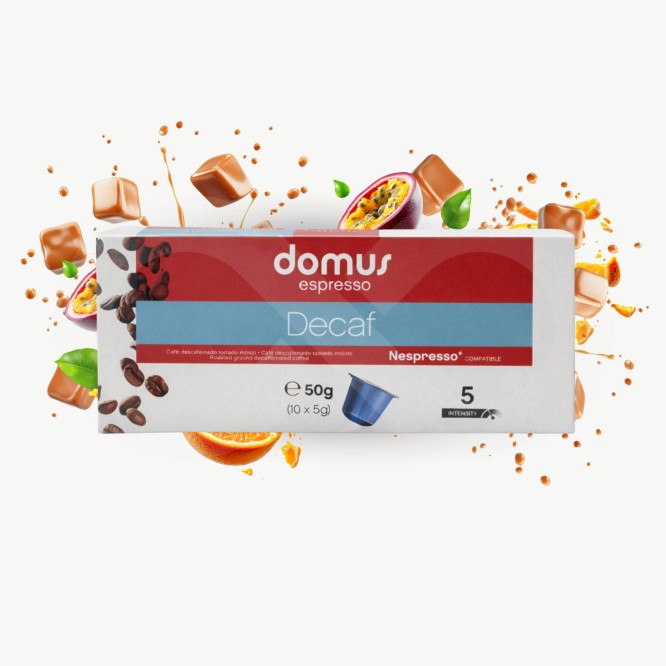 DOMUS® Nespresso Capsules Decaf 10 un.