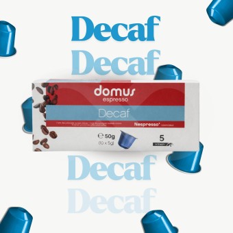 DOMUS® Nespresso Capsules Decaf 10 un.