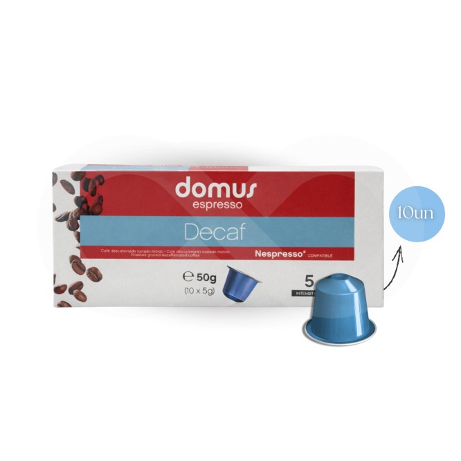 DOMUS® Nespresso Capsules Decaf 10 un.