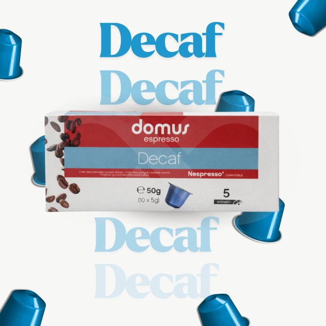 DOMUS® Nespresso Capsules Decaf 10 un.